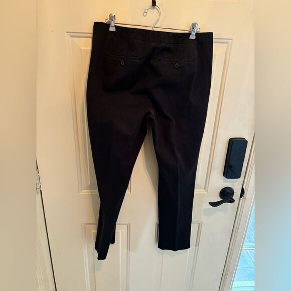 J Jill Cropped Straight Leg Pants in Black size 10 - Picture 2 of 5